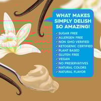 حلا فانيليا ( بودنج ) بدون سكر