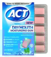 علك ترطيب الفم