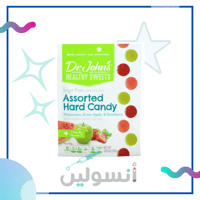 حلوى دكتور جون الصحية بطيخ و تفاح اخضر و فراولة