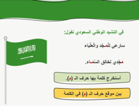 درس " حرف الميم" صف الأول ابتدائي-الترم الاول