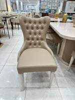 طاولة طعام 12 كراسي مع بوفية بيج