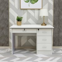 طاولة مكتب مدرسي ابيض