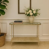 كونسول استقبال زجاج