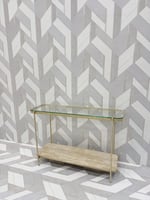 كونسول استقبال زجاج