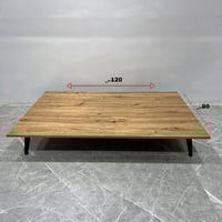طاولة محلس أرضي خشب مقاس 120