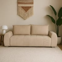 كنبة لون بيج