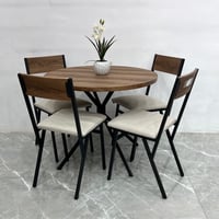 طاولة طعام خشب 4 كراسي