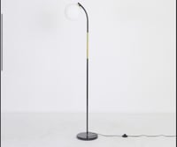 مصباح لون اسود مع ذهبي