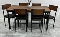 طاولة طعام 6 كراسي خشب