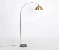 اباجورة ارضية منحنية ثلاثة الوان