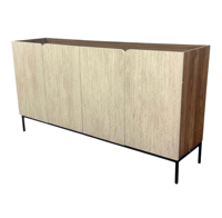 دولاب بوفيه خشب مقاس 160