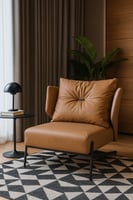 كنبة جلد جملي