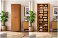 دولاب جزم 2 باب ابيض