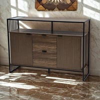 دولاب بوفية بني مقاس 140