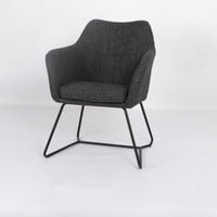 كرسي مفرد رمادي