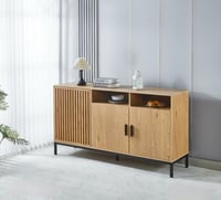 دولاب بوفية بيج مقاس 40*86*160