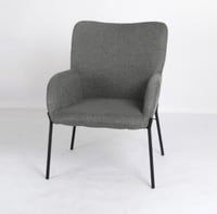 كنبة كرسي مفرد رصاصي