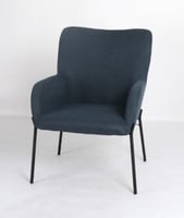 كنبة كرسي مفرد ازرق