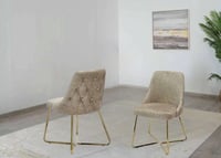 كرسي مفرد بقاعدة أستيل ببج