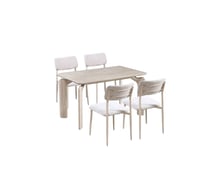 طاولة طعام رخام 4 كراسي