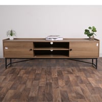 طاولة بلازما لون بني مقاس 200