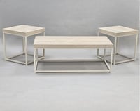 طقم طاولات مجلس خشب