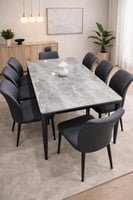 طاولة طعام بورسلان 8 كراسي