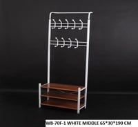 علاق استاند وسط مع رفوف بني