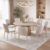 طاولة طعام رخام 8 كراسي