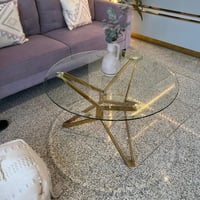 طاولة مجلس مفرد أستيل مقاس 90*45