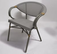 كراسي لون رصاصي