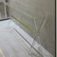 كونسول استقبال اكرلك مع ذهبي 130*80*40