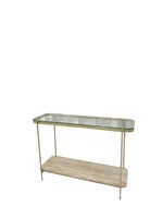 كونسول استقبال زجاج