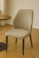 كرسي جلد مفرد