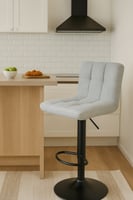 كرسي بار قماش كتان