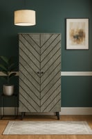 دولاب جزم 2 باب طويل