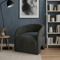 كنبة قماش لون رصاصي