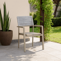 كرسي خارجي مفرد