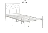 سريرنفر ابيض 190*90