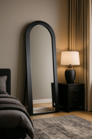 مراية استاند اطار خشب 180*70