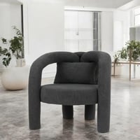 كرسي مفرد لون رصاصي