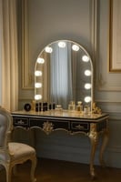 مراية تسريحة مع اضاءة