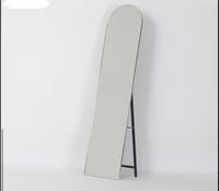 مراية لون فضي مقاس 160-40