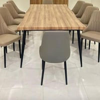 طاولة طعام خشب 10 كراسي