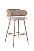 كرسي بار راتان