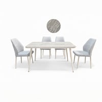 طاولة طعام رخام 4 كراسي