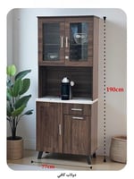 ركن قهوة بني