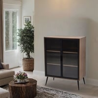 دولاب بوفية وركن قهوة مقاس 105