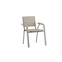 كرسي مفرد رمادي فاتح