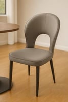 كرسي جلد مفرد